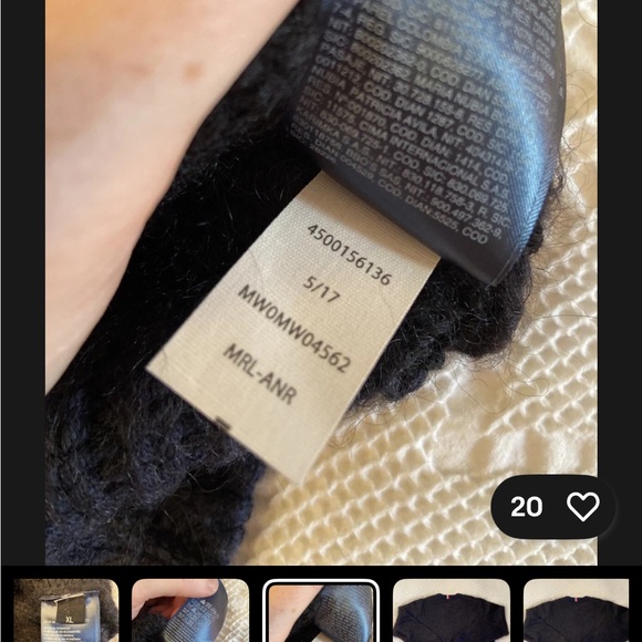 🇺🇸 Tommy Hilfiger Edition RUNWAY Mohair Flag Sweater – Men’s XL Rare Romania 🇷🇴 - Picture 13 of 13